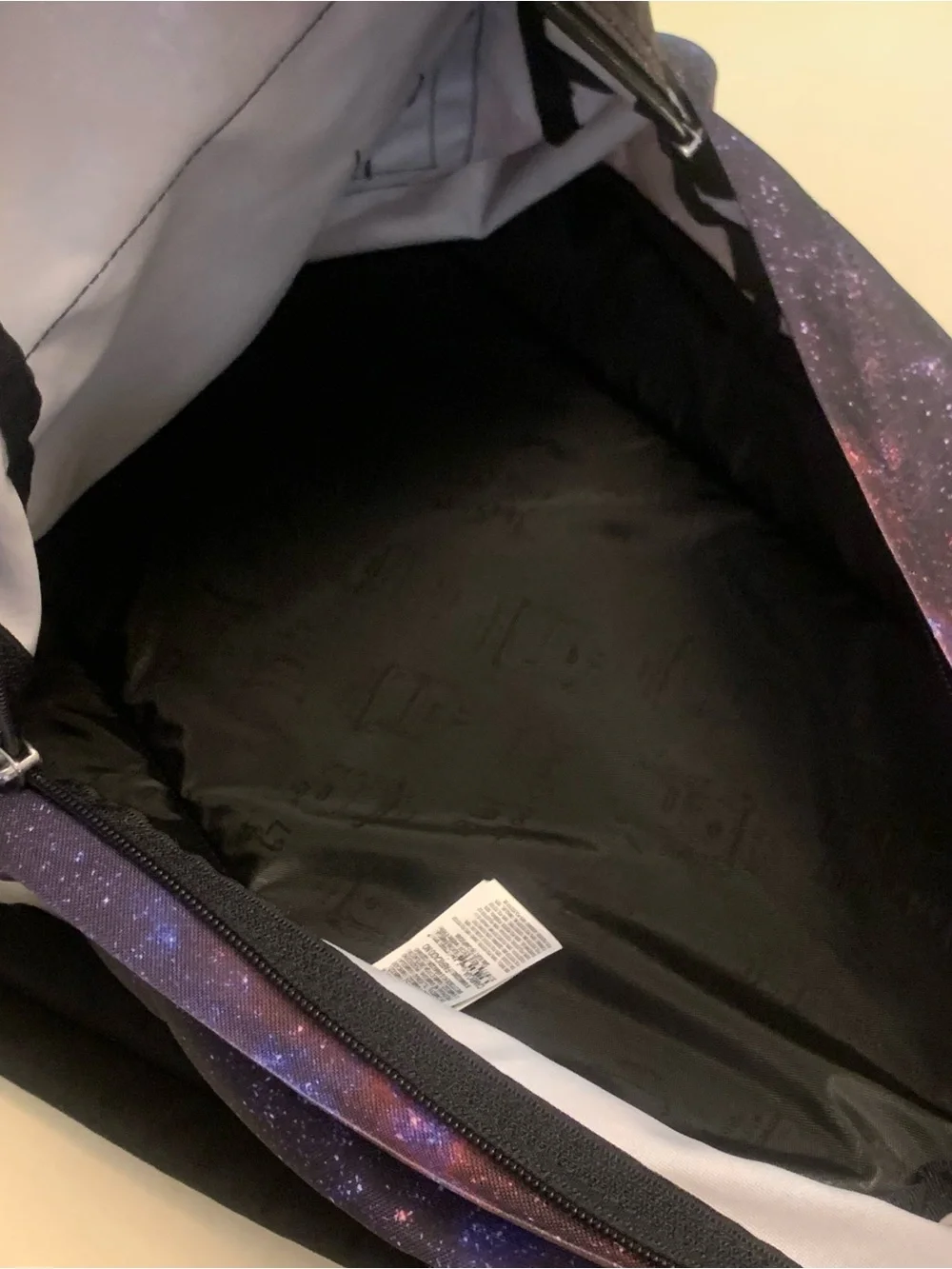 Kids Jansport Galaxy Print Backpack - Purple/Black